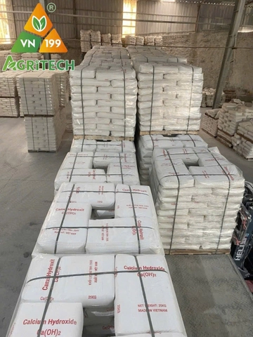 Vôi xử lý rác thải, nước thải