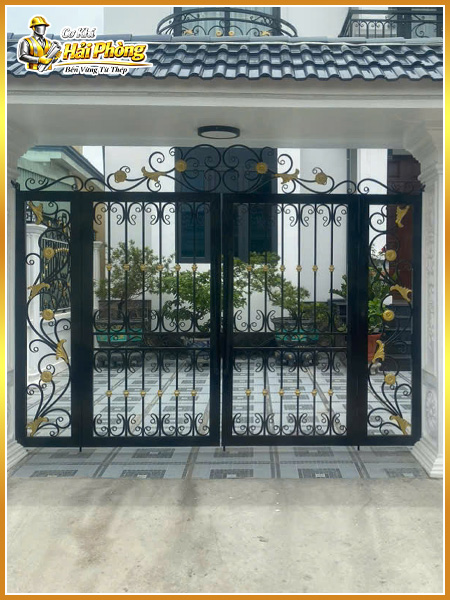 Cổng sắt hiện đại