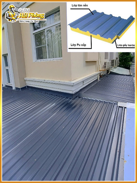 Mái tôn chống nóng cao cấp