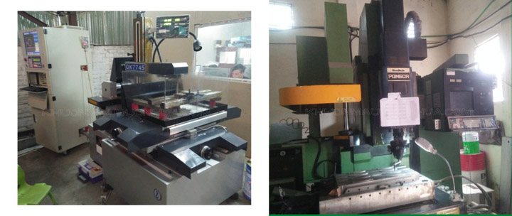 Máy gia công khuôn đúc nhựa