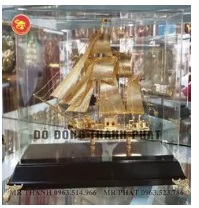 Mô hình thuyền bằng đồng