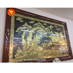 Tranh cửu hạc trường tồn