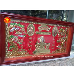 Tranh mừng thọ cụ bà