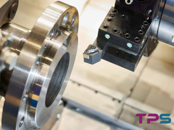 Gia công mặt bích inox