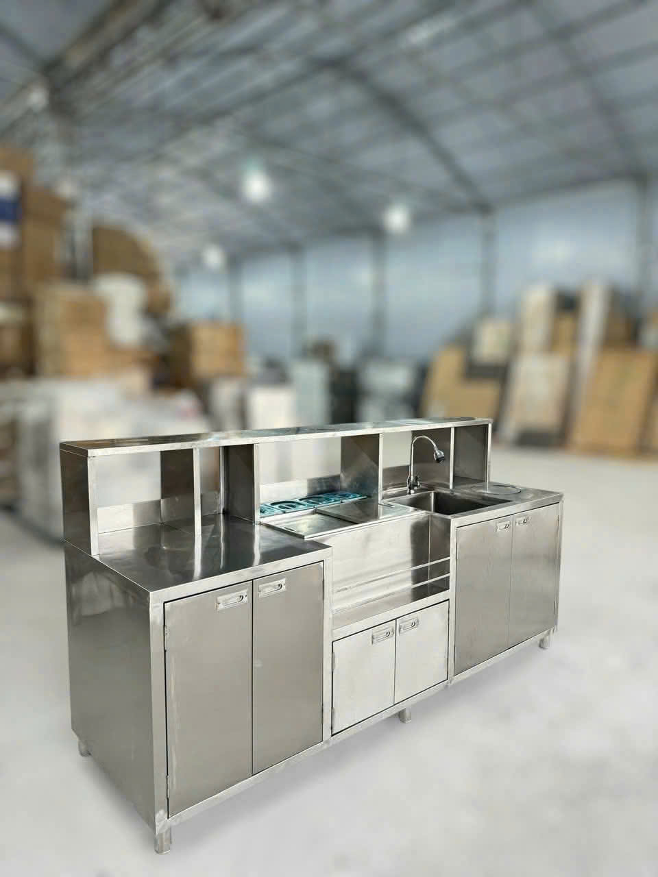 Tủ bàn quầy pha chế