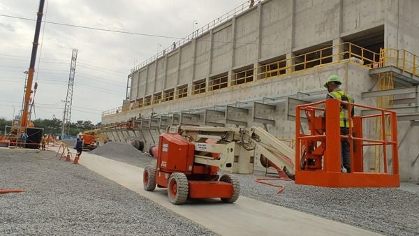 Xe nâng người snorkel