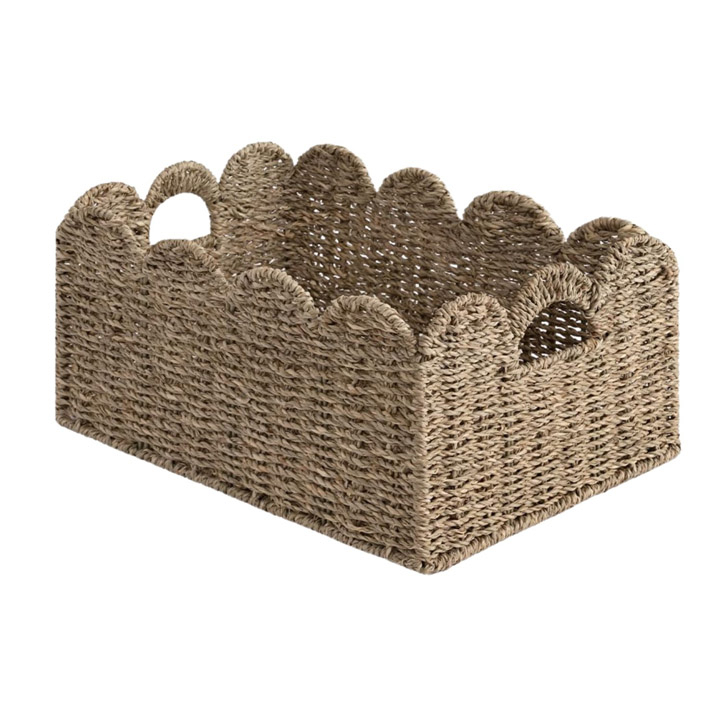 Giỏ chữ nhật vỏ sò