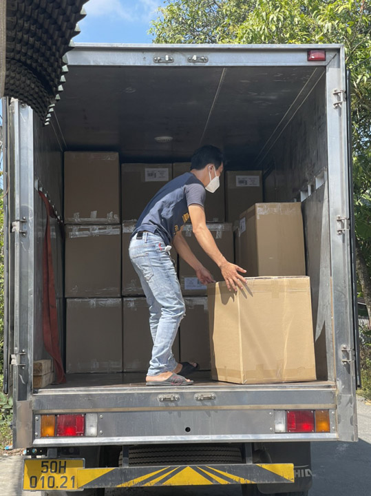 Hình ảnh xưởng sản xuất công ty Vàm Cỏ