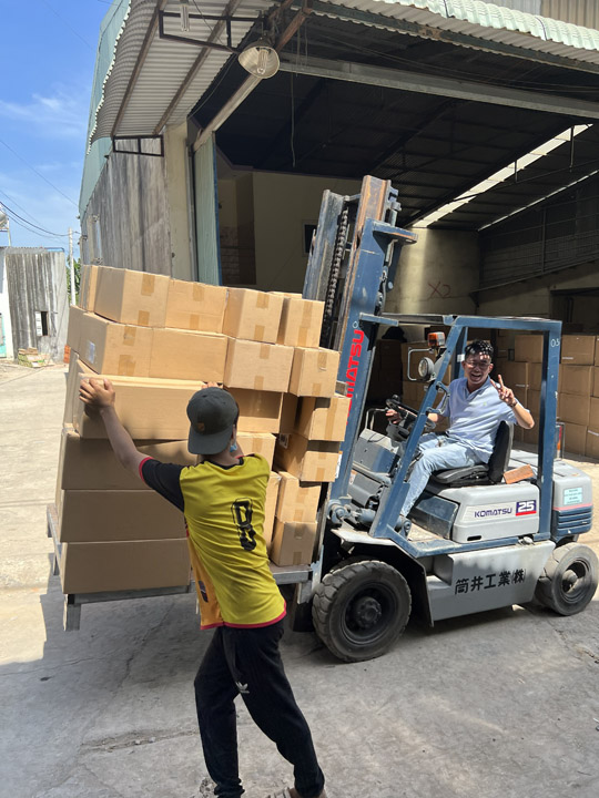 Hình ảnh xưởng sản xuất công ty Vàm Cỏ