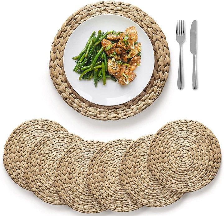 Thảm lục bình màu tự nhiên