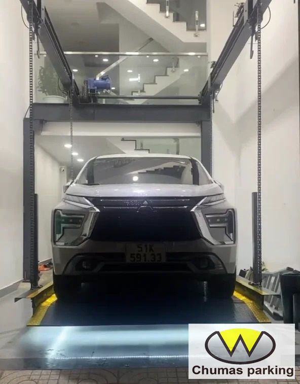 Đỗ xe ô tô  nhà phố