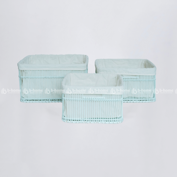 Bộ 3 giỏ đựng đồ bằng tre - Đồ Mây Tre Mỹ Nghệ B-Home - Công Ty Cổ Phần Xuất Nhập Khẩu B-Home