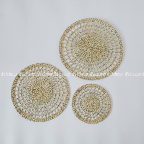 Đĩa lót bằng cỏ biển thủ công - Đồ Mây Tre Mỹ Nghệ B-Home - Công Ty Cổ Phần Xuất Nhập Khẩu B-Home