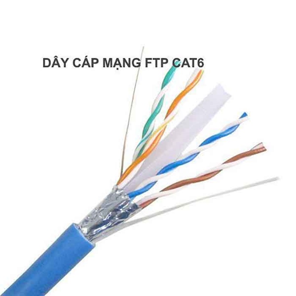 Cable mạng Việt Hàn FTP 6E lõi đồng - Camera Quan Sát Mạnh Cường PQ - Công Ty TNHH Mạnh Cường PQ