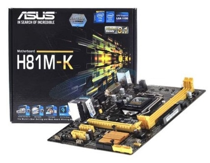 Mainboard Asus H81 M-K/ BOX màu (MT) - Camera Quan Sát Mạnh Cường PQ - Công Ty TNHH Mạnh Cường PQ