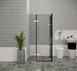 Phòng tắm kính đứng New Classic FLN G3 MIRROR SILVER