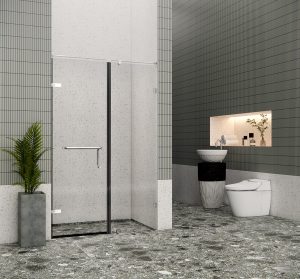 Phòng tắm kính đứng New Classic FLN P2 MIRROR SILVER