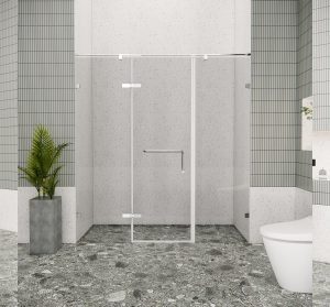 Phòng tắm kính đứng New Classic FLN P3 MIRROR SILVER