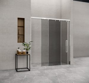 Phòng tắm kính đứng Slim FLS P3 MIRROR SILVER