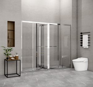 Phòng tắm kính đứng Slim FLS T5 MIRROR SILVER