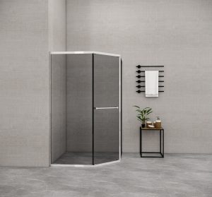 Phòng tắm kính đứng Slim FLS V3 MIRROR SILVER