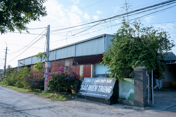 Cổng nhà máy - Bột Cá Nafish - Công Ty TNHH Thuỷ Sản Bắc Miền Trung