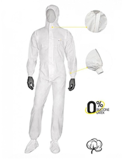 Áo liền quần chống hóa chất
