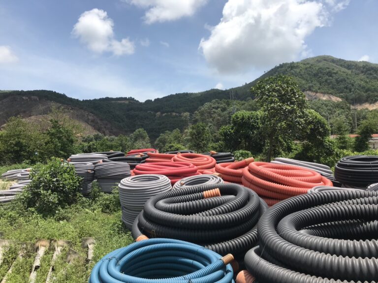 Đường trục chính KTT Vân Đồn - ống Nhựa Solmax - Công Ty Cổ Phần Châu Giang Plastic