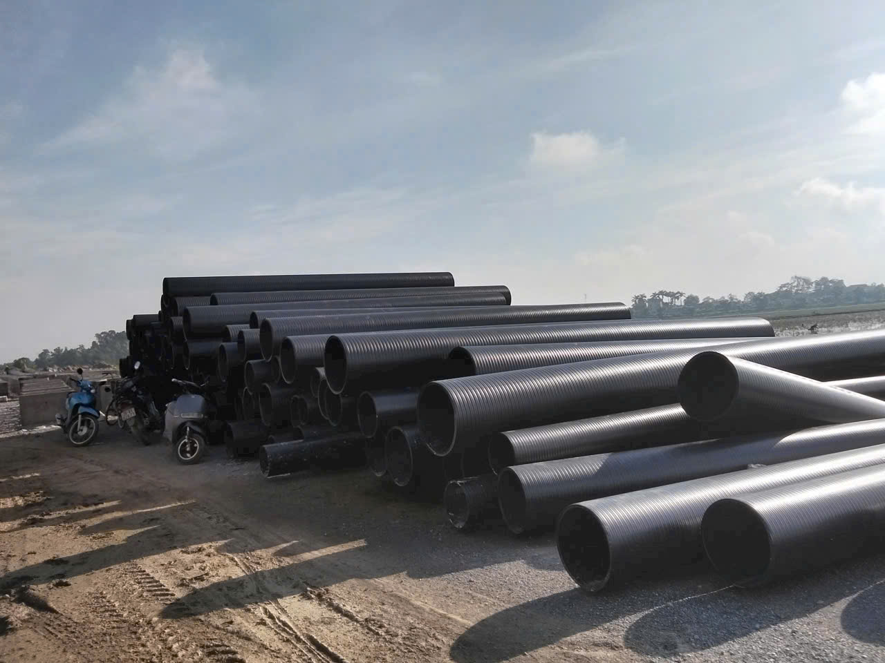 Ống nhựa gân xoắn HDPE 2 vách - ống Nhựa Solmax - Công Ty Cổ Phần Châu Giang Plastic