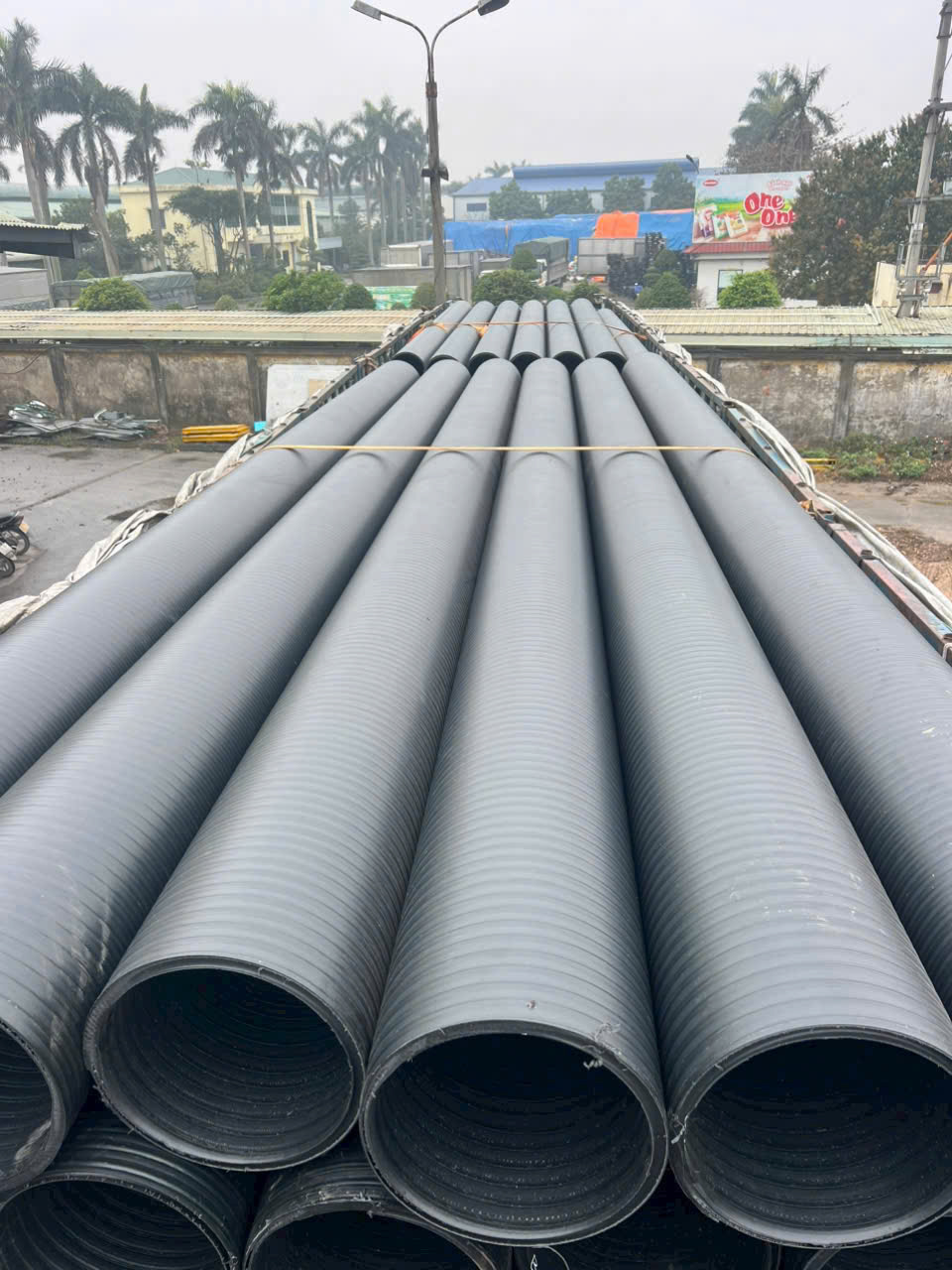 Ống nhựa gân xoắn HDPE 2 vách - ống Nhựa Solmax - Công Ty Cổ Phần Châu Giang Plastic