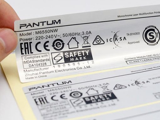 In tem nhãn điện tử