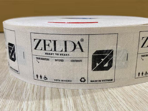 In tem nhãn quần áo