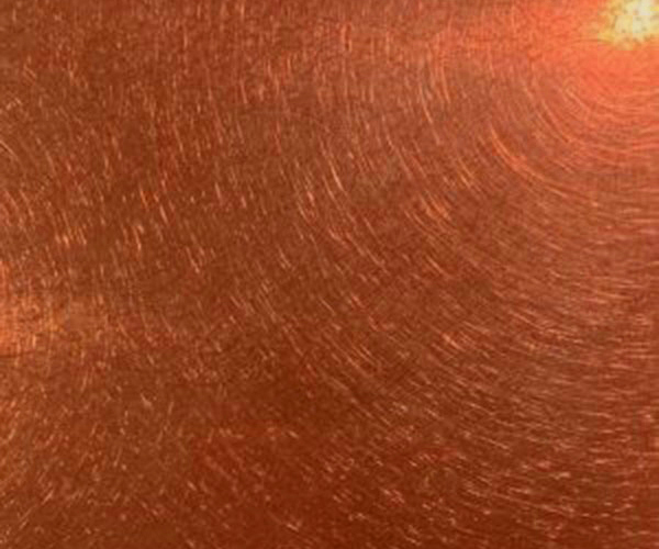 Tấm inox xước rối đỏ