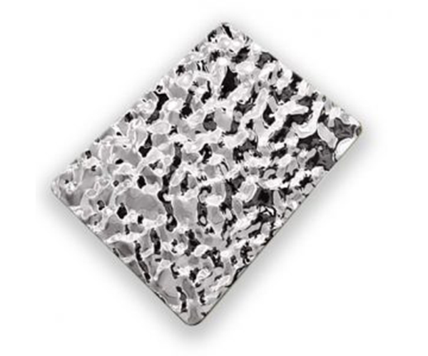 Tấm inox sóng nước bạc