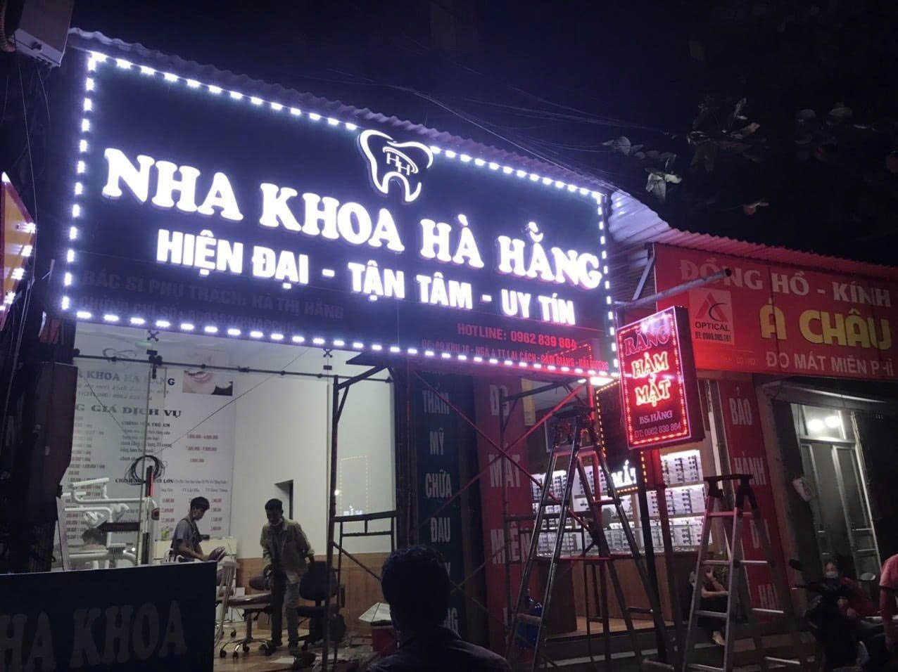 Thi công bảng hiệu quảng cáo