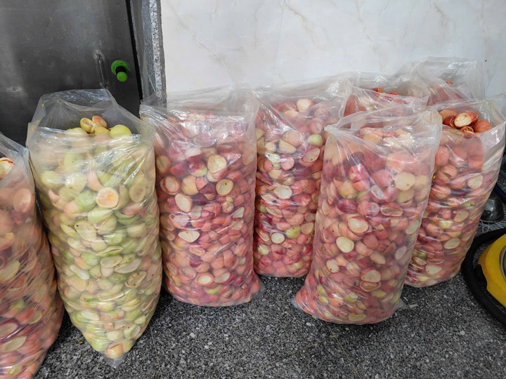 Dịch chanh dây đông lạnh