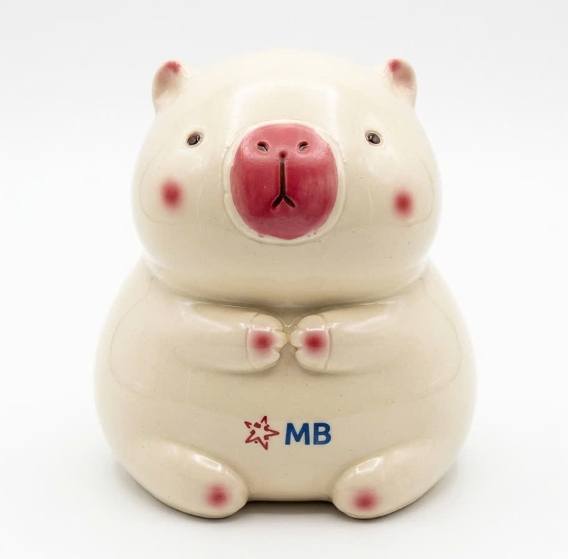 Hộp tiết kiệm hình thú Capybra dễ thương