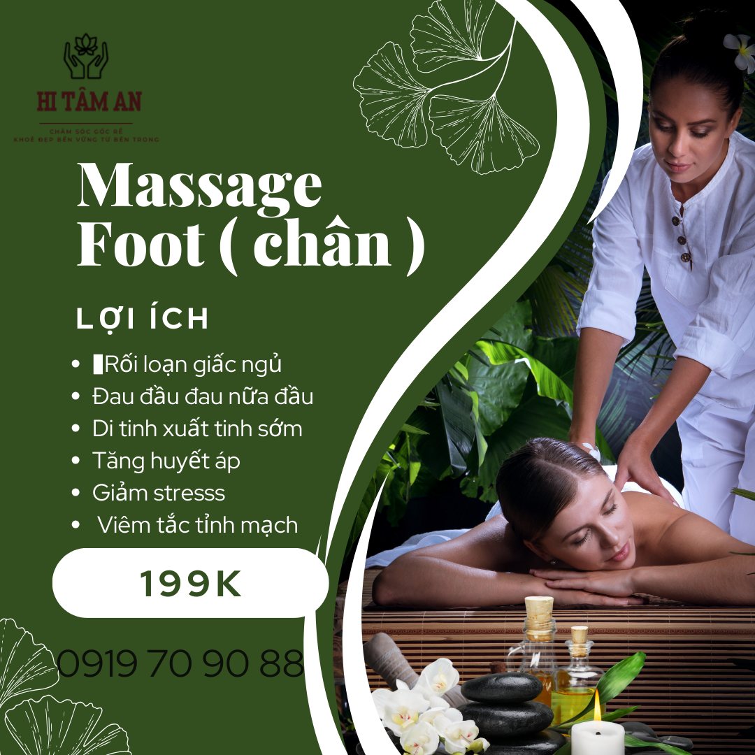 Dịch vụ massa foot (chân)