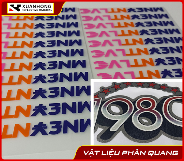 Logo phản quang ép nhiệt