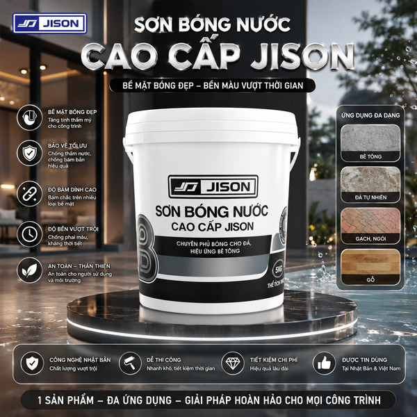 Sơn bóng cho đá