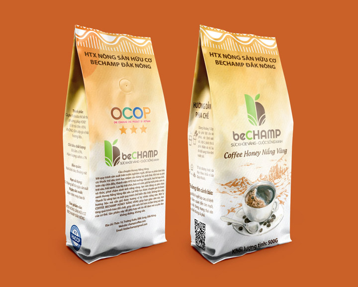 beCHAMP Coffee Honey Nắng Vàng