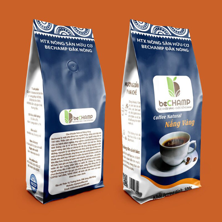 beCHAMP Coffee Natural Nắng Vàng