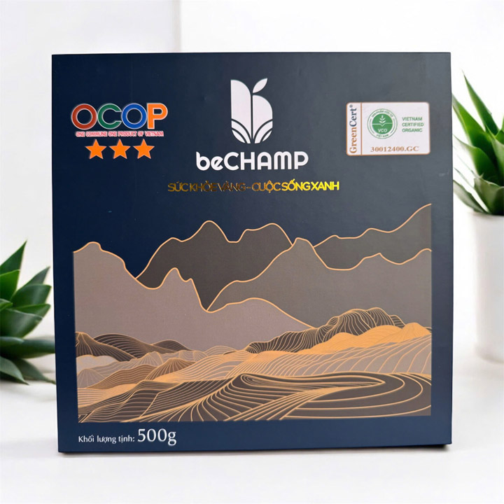 Cà phê hữu cơ beCHAMP nắng vàng