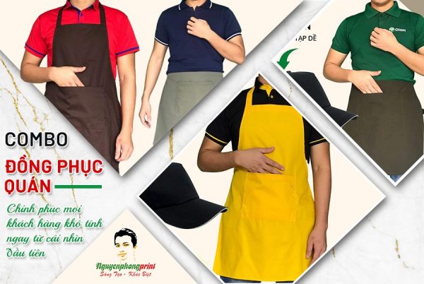 In áo đồng phục quán