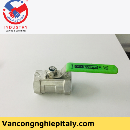 Van bi inox 1 thân