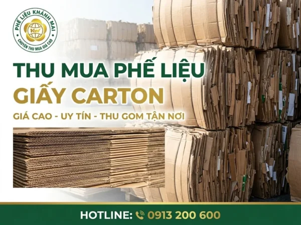 Thu mua phế liệu giấy carton