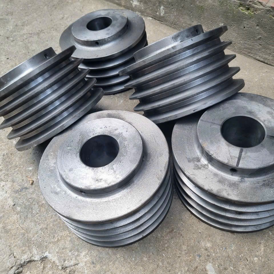 Puly đặc có vấu rãnh