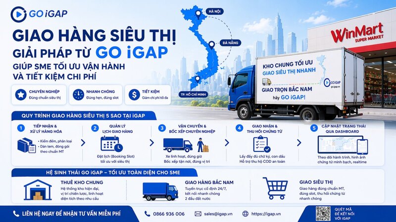 Dịch vụ kho bãi iGAP