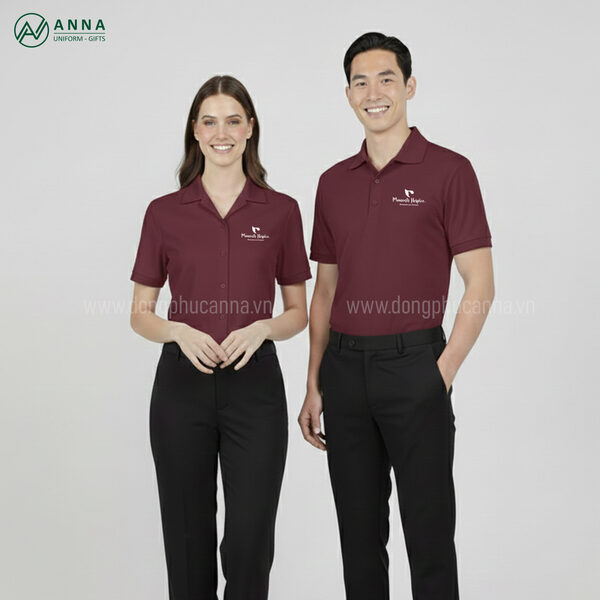 Áo thun đồng phục công sở