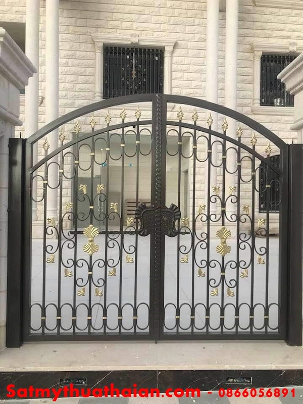 Cổng sắt mỹ thuật CG11